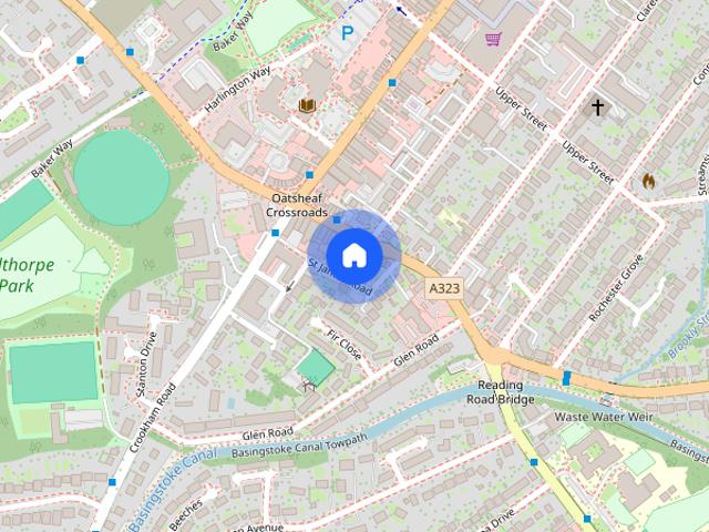 Apartment for rent in Church Crookham, Hart
