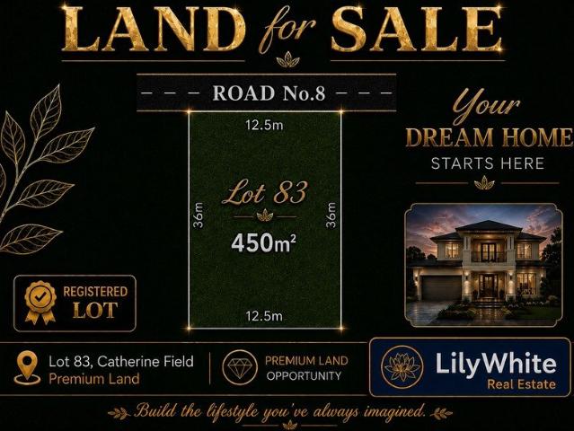Land for sale in Catherine Field, Sydney