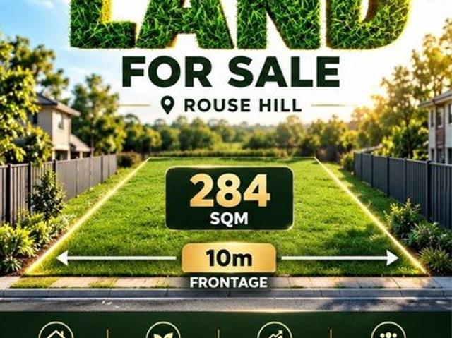Land for sale in Rouse Hill, Sydney