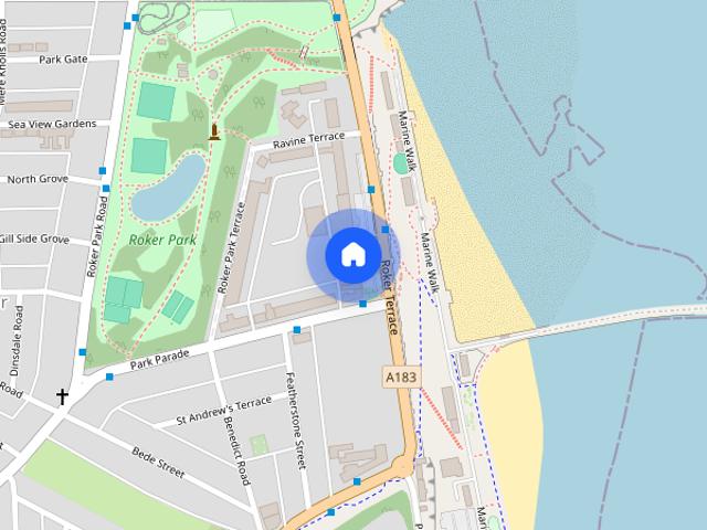 House for rent in Sunderland, Roker Marina