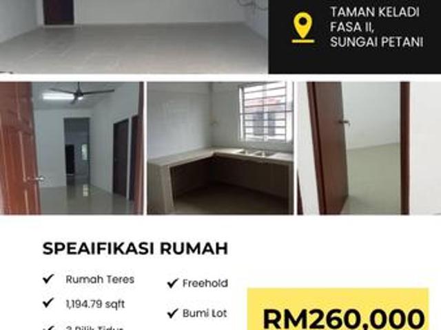 Terraced House for sale in Sungai Petani, Kuala Muda