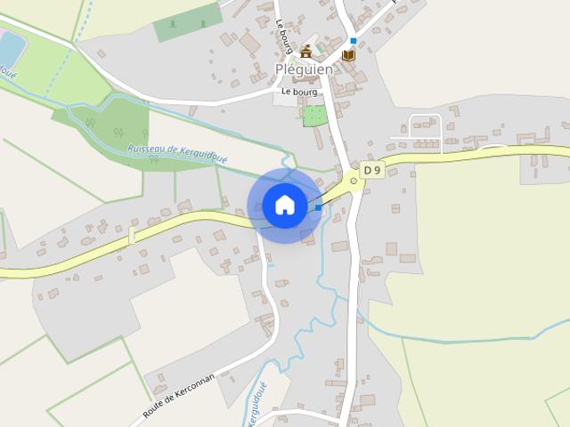 Maison location à Kerhir, Pléguien