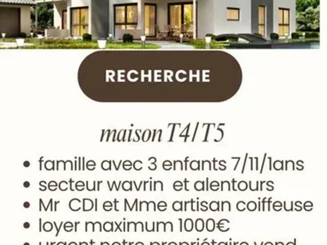 Maison location à Wavrin, Nord