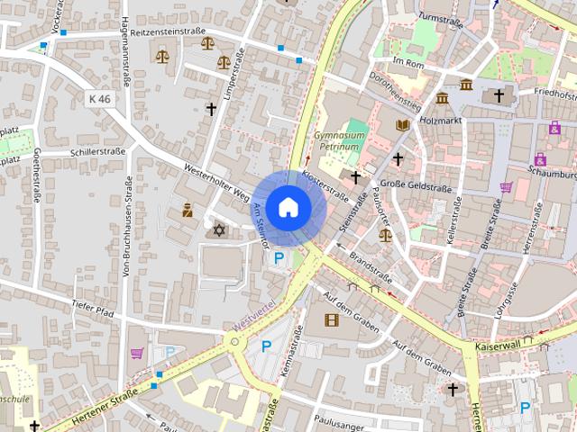 Apartment mieten in Innenstadt, Recklinghausen