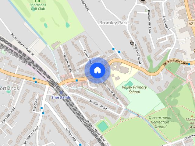 House for rent in Shortlands, Greater London