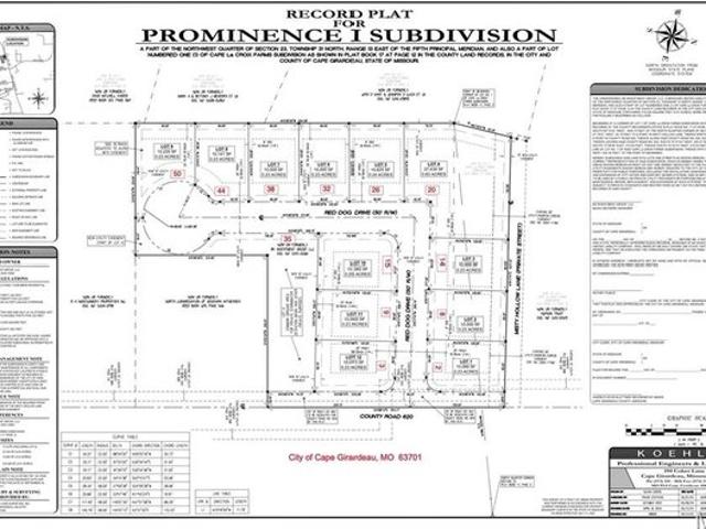 Land for sale in Cape Girardeau, Missouri