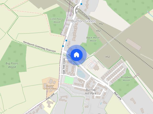 House for rent in Burton Green, Warwick