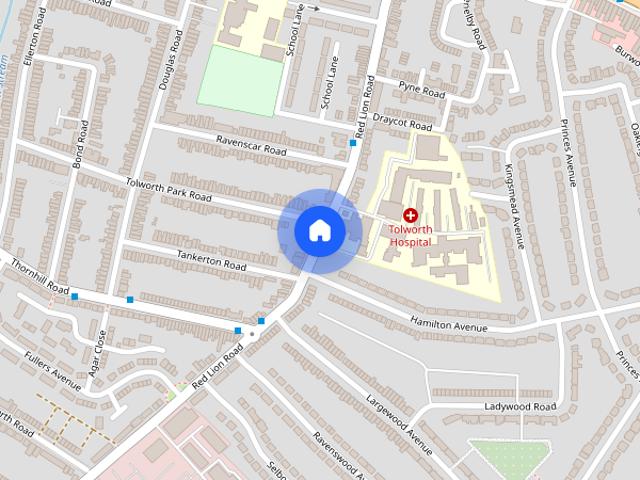 House for rent in Tolworth, Greater London
