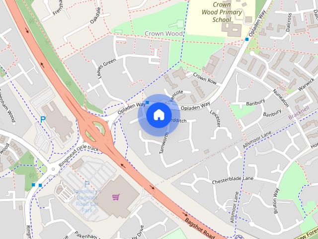 House for rent in Crown Wood, Bracknell