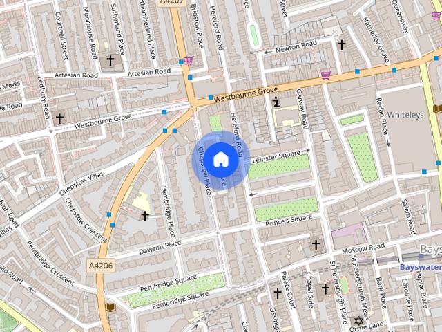House for rent in Bayswater, Westbourne Green