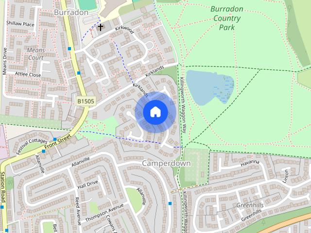 House for rent in Camperdown, North Tyneside