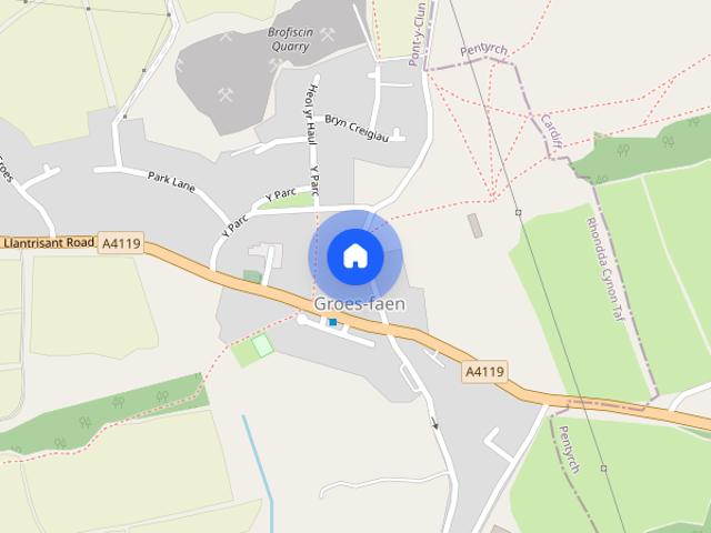 House for rent in Pont-y-Clun, Groes-faen