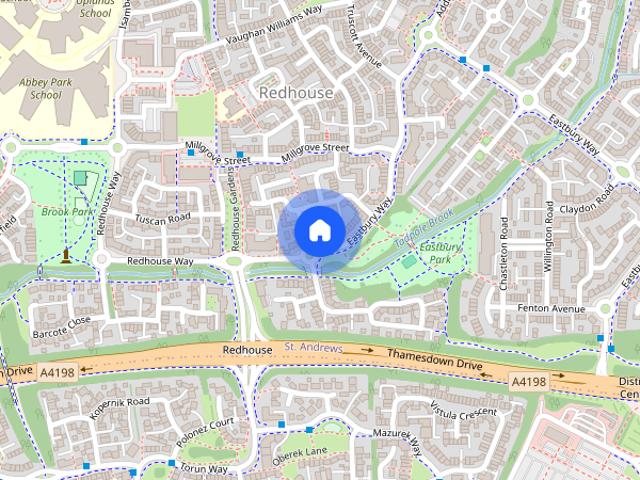 House for rent in Redhouse, Abbey Mead