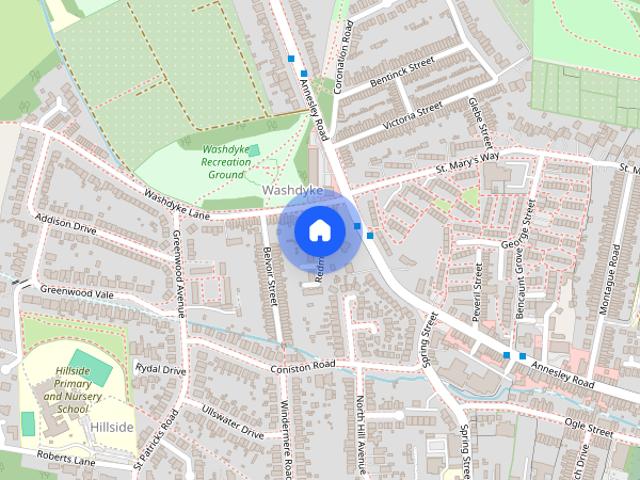 House for rent in Wighay, Hucknall