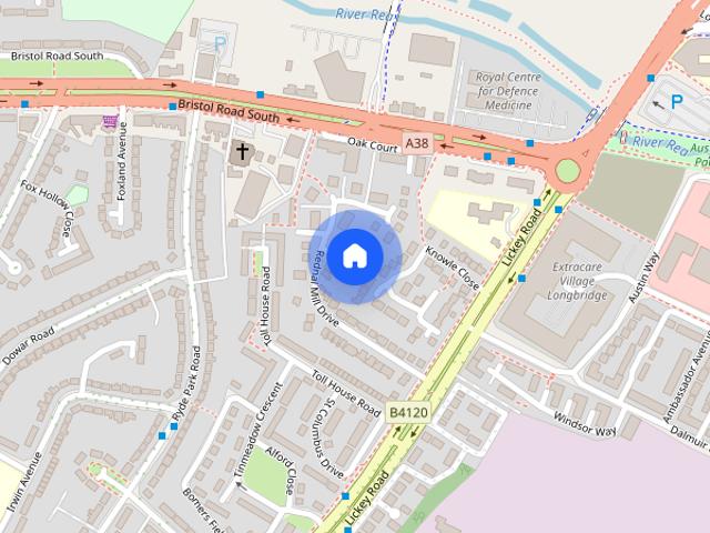 House for rent in Rednal, West Midlands