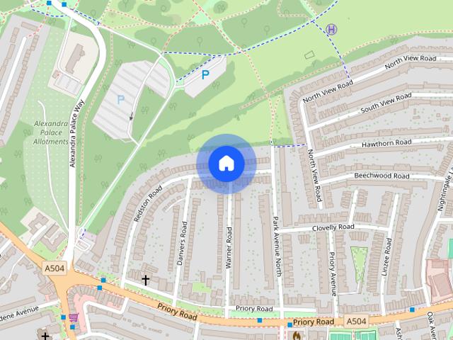 House for rent in London Borough of Haringey, Greater London