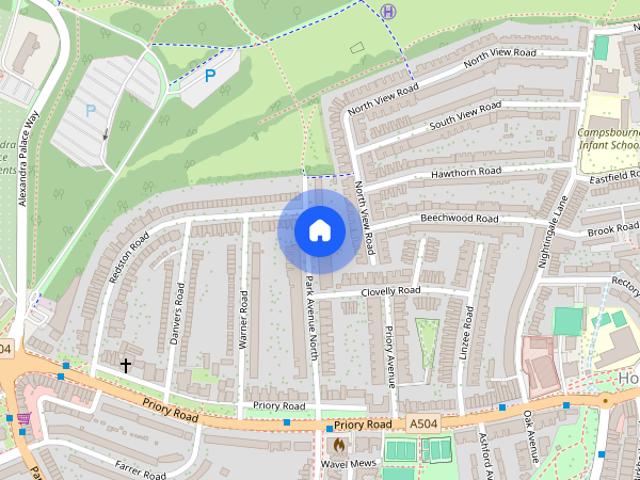 House for rent in London Borough of Haringey, Greater London