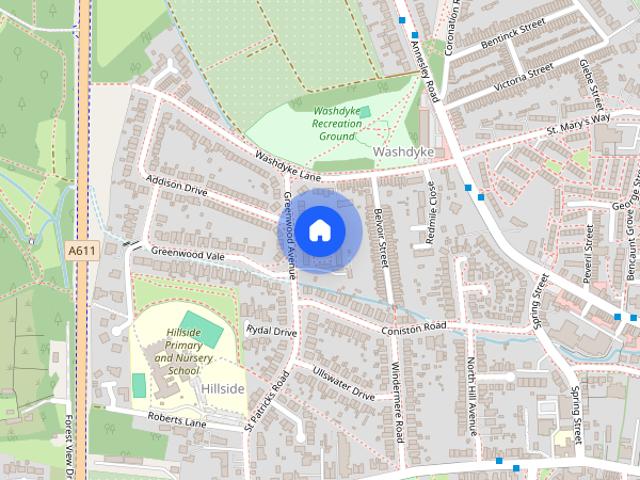 House for rent in Wighay, Hucknall
