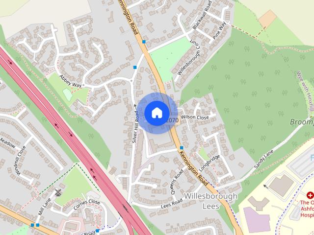 Apartment for rent in Willesborough Lees, Bridgefield