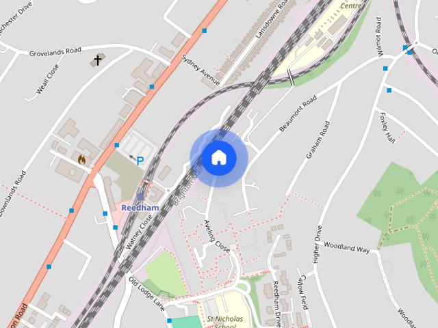 Apartment for rent in London Borough of Croydon, Purley