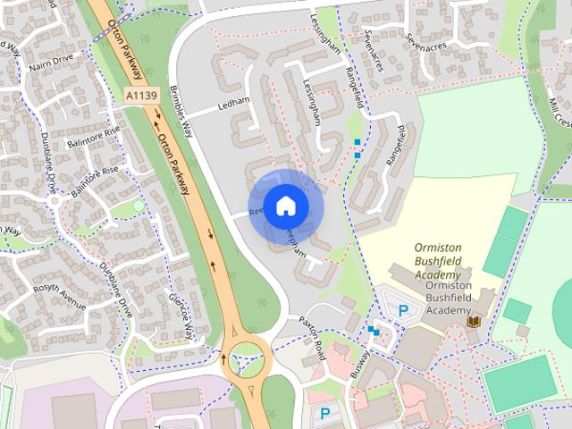 House for rent in Ortongate Centre, Peterborough