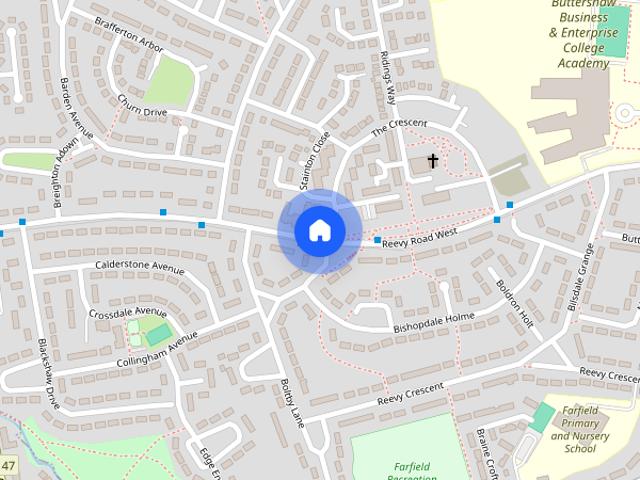 House for rent in Buttershaw, West Yorkshire