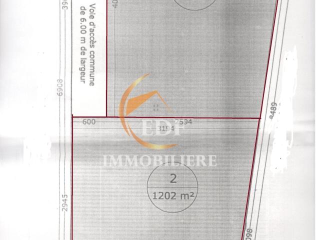 Terrain vente à Bizerte Nord