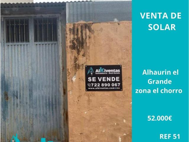 Terreno en venta en Barrio de San Antón, Valle del Guadalhorce