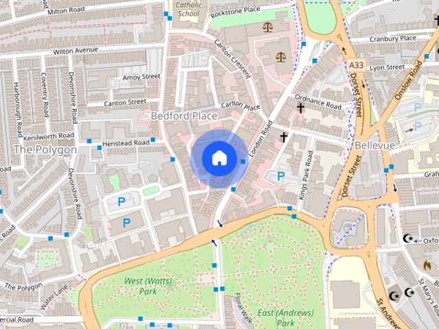 Apartment for rent in Bedford Place, Southampton