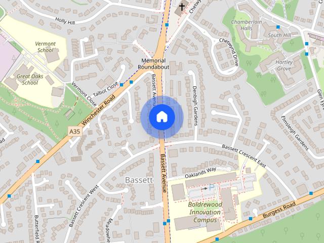 Apartment for rent in Bassett, Southampton
