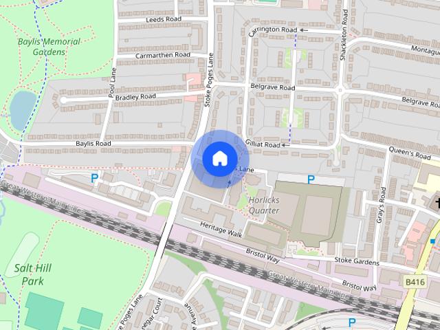 Apartment for rent in Horlicks Quarter, Slough