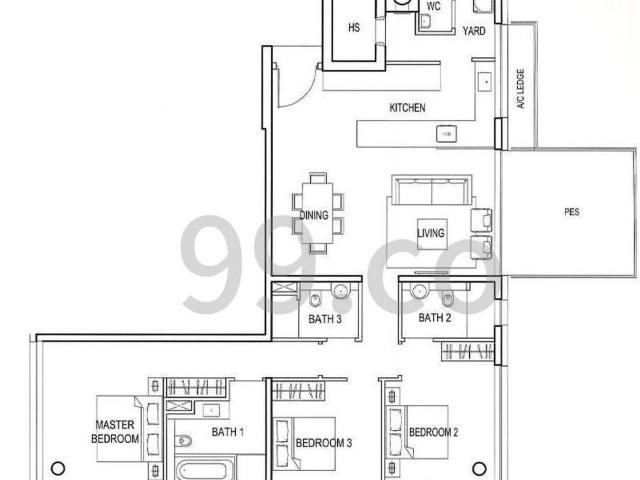 Condominium for sale in Bukit Timah, 10 Central, Tanglin