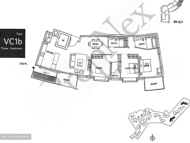 Condominium for rent in Telok Blangah