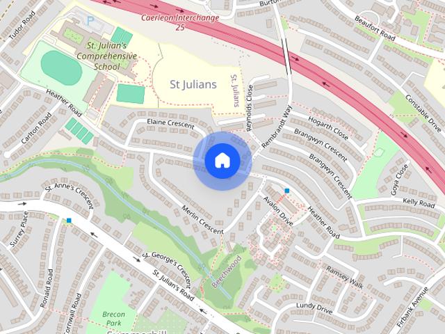House for rent in Caerleon, Wales