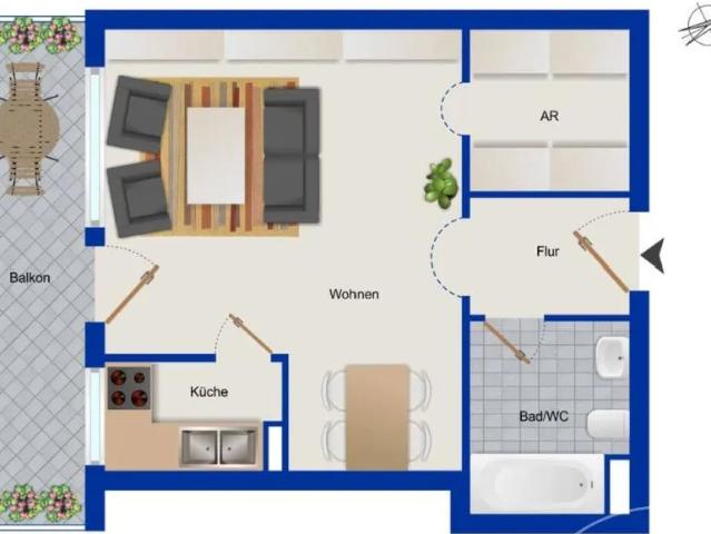 Apartment mieten in Thalkirchen-Obersendling-Forstenried-Fürstenried-Solln, München