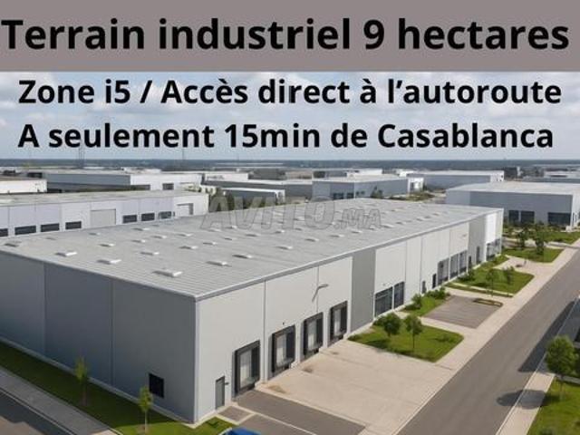 Propriété vente à Zone industrielle ⵎⵉⵏⵟⴰⵇⴰ ⵚⵉⵏⴰⵄⵉⵢⴰ المنطقة الصناعية, Aït Melloul ⴰⵢⵜ ⵎⵍⵍⵓⵍ أيت ملول
