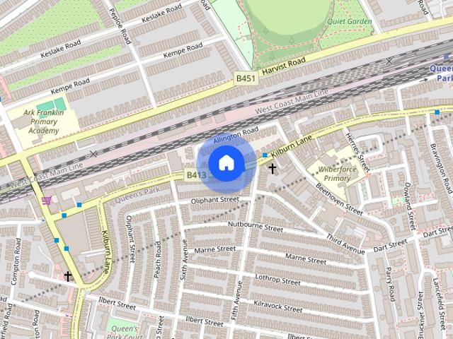Apartment for rent in Kensal Town, Greater London