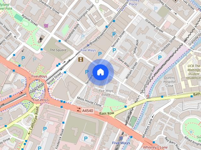 Apartment for rent in Birmingham, Calthorpe Fields