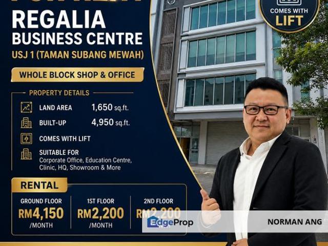 Shop for rent in Petaling, Subang Jaya