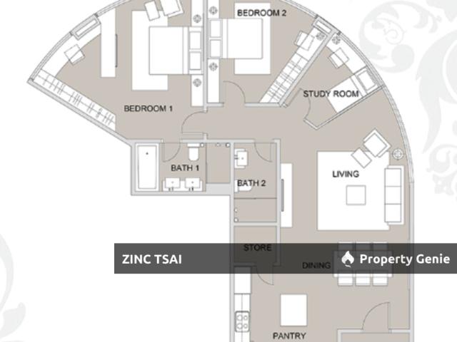 Serviced Residence for rent in Country Heights Damansara, Kuala Lumpur