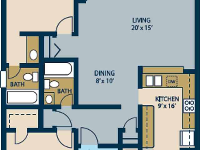 Apartment for rent in Jacksonville, Florida