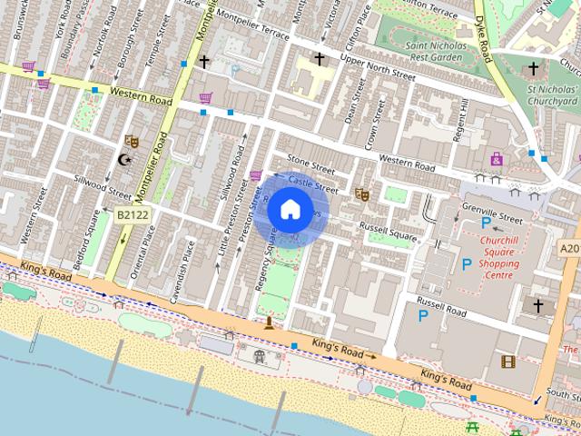 Apartment for rent in Brunswick, Brighton