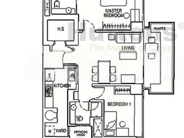 Apartment for rent in Tiong Bahru