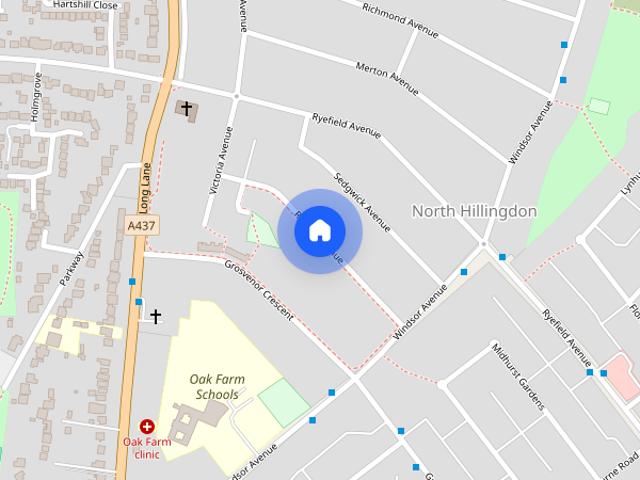 House for rent in Ruislip, London Borough of Hillingdon