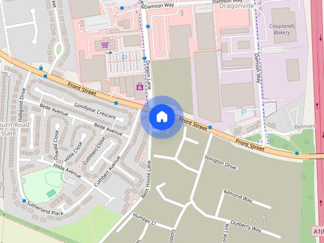 Apartment for rent in Sherburn Road Estate, Durham
