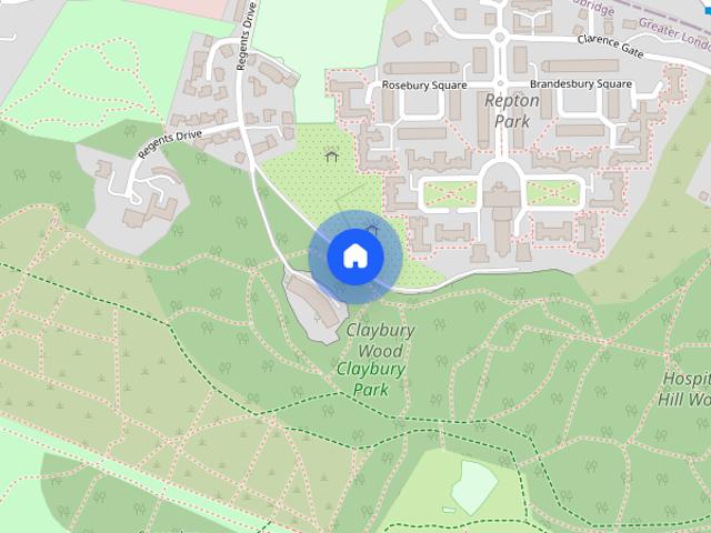 Apartment for rent in Clayhall, Greater London