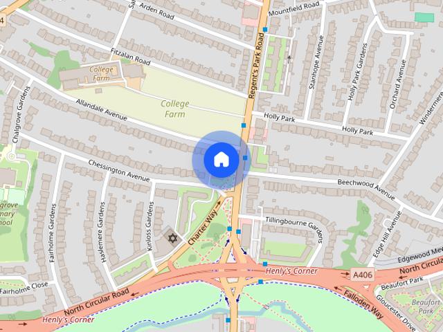 Apartment for rent in Finchley, Temple Fortune