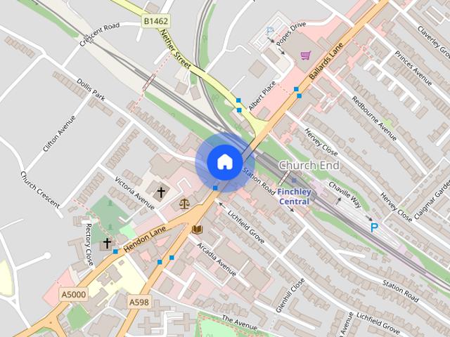 Apartment for rent in Finchley, Church End