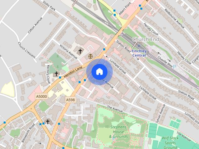 Apartment for rent in Church End, Greater London