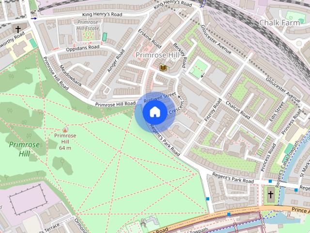 Apartment for rent in Chalk Farm, Primrose Hill